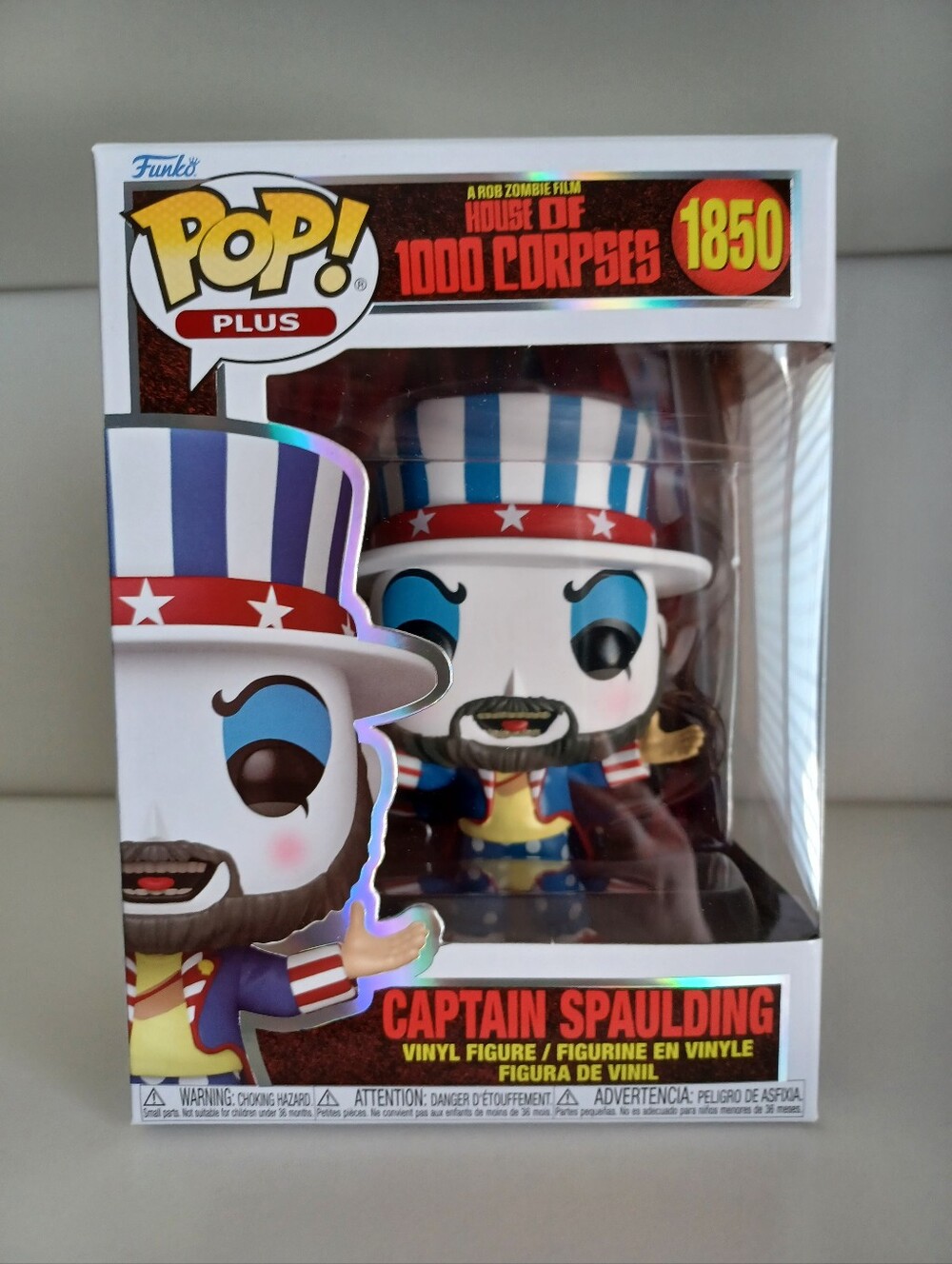 Captain Spaulding 1850 House Of 1000 Corpses Horror Vinyl Figure Funko Pop